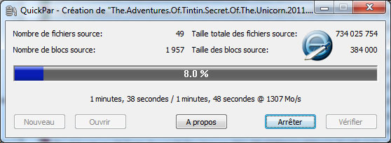 creation des fichiers par