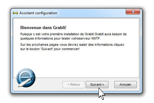 assistant configuration de Grabit