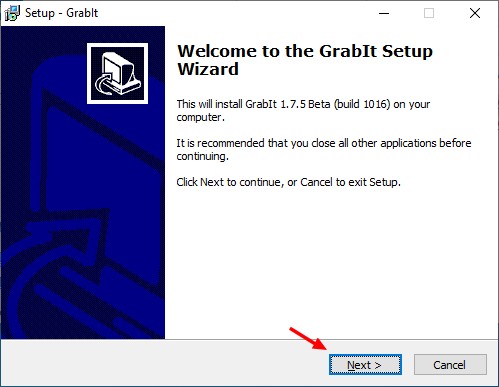 assistant installation de grabit