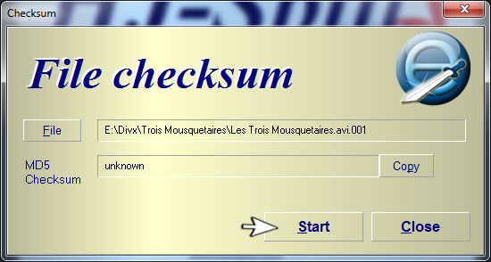 file checksum