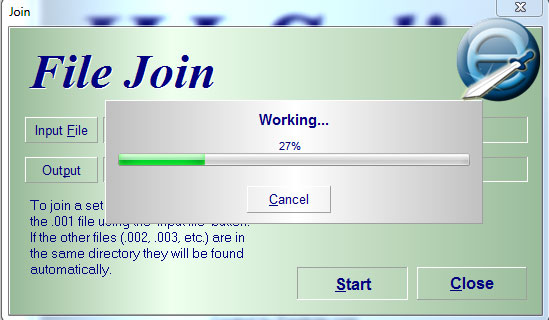 file join working