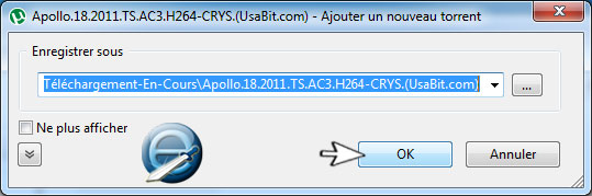 enregistrement du tracker bittorrent sous uTorrent