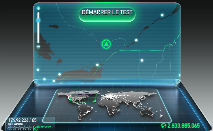 Speed test